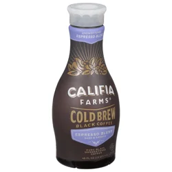 Califia Farms Cold Brew Black Coffee, Espresso Blend
