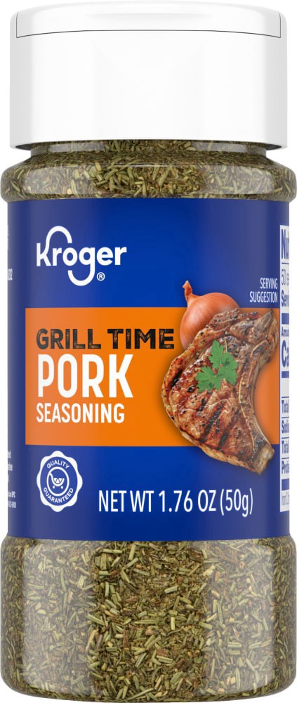 slide 3 of 4, Kroger® Grill Time Pork Seasoning Shaker, 1.76 oz