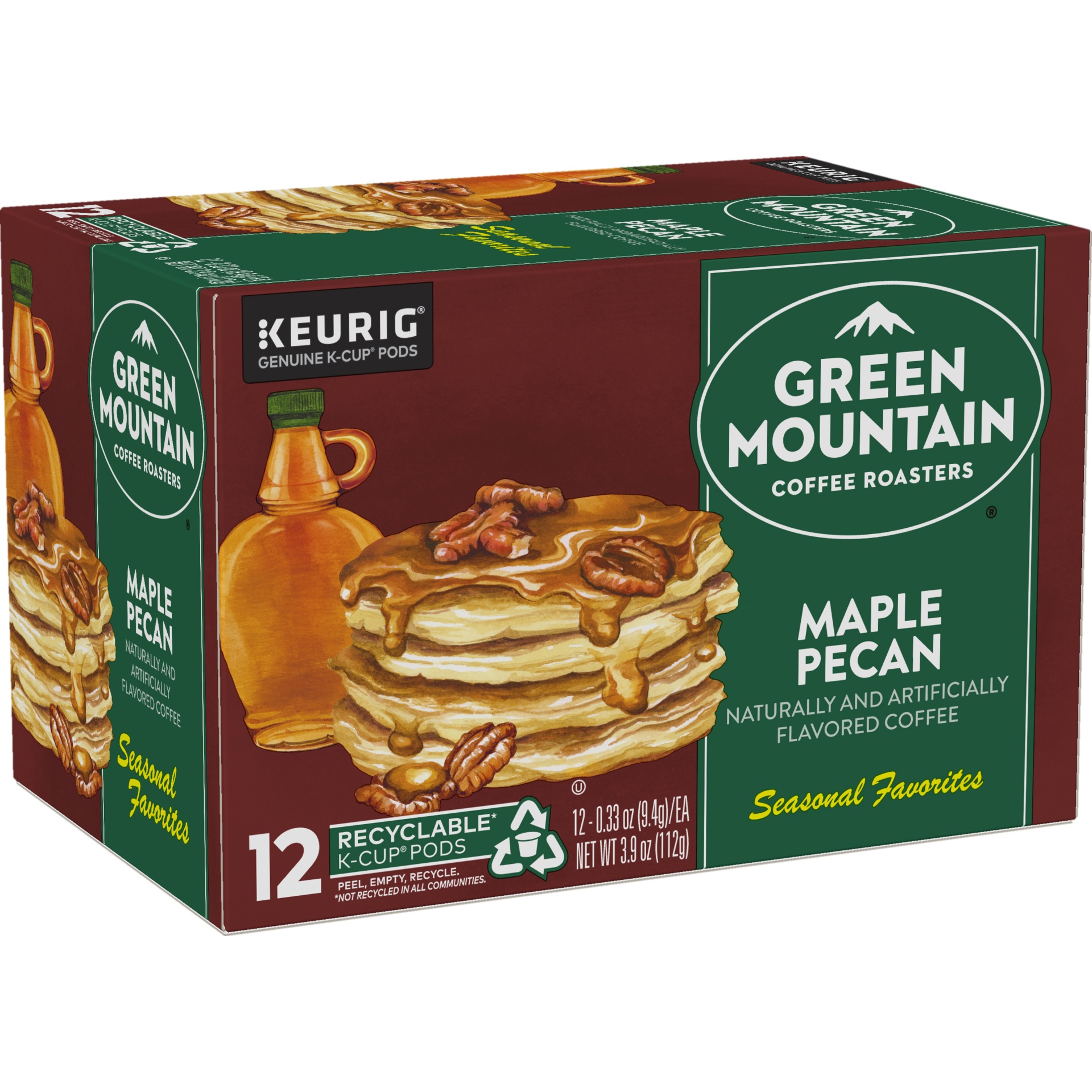 slide 2 of 4, Green Mountain Limited Edition Maple Pecan K-Cup Pods, 12 ct