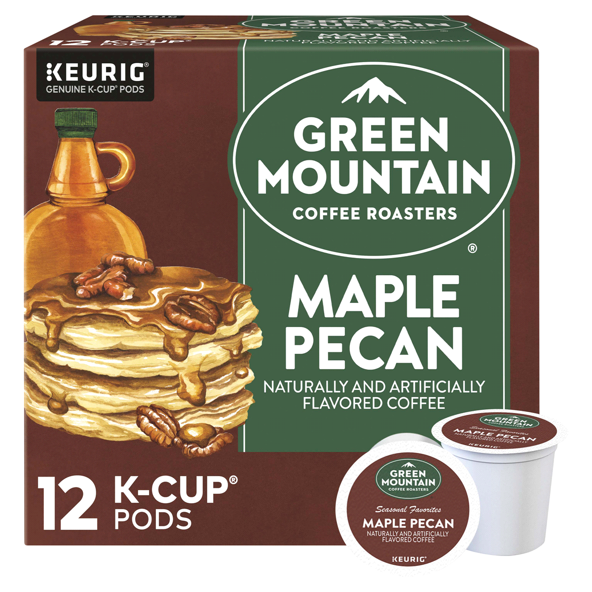 slide 1 of 4, Green Mountain Limited Edition Maple Pecan K-Cup Pods, 12 ct