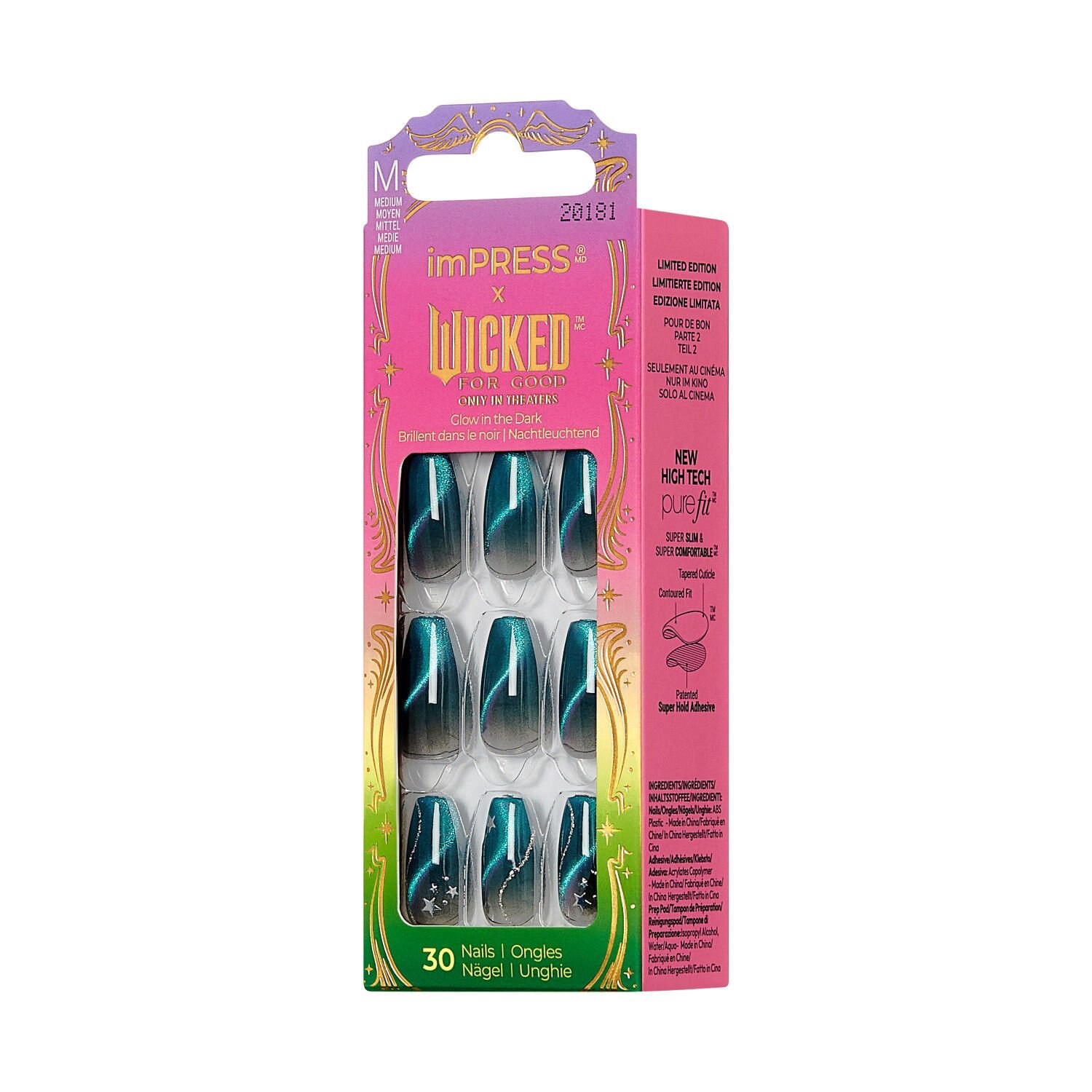 slide 6 of 6, Kiss Impress X Wicked, Unleash Your Magic, 1 ct