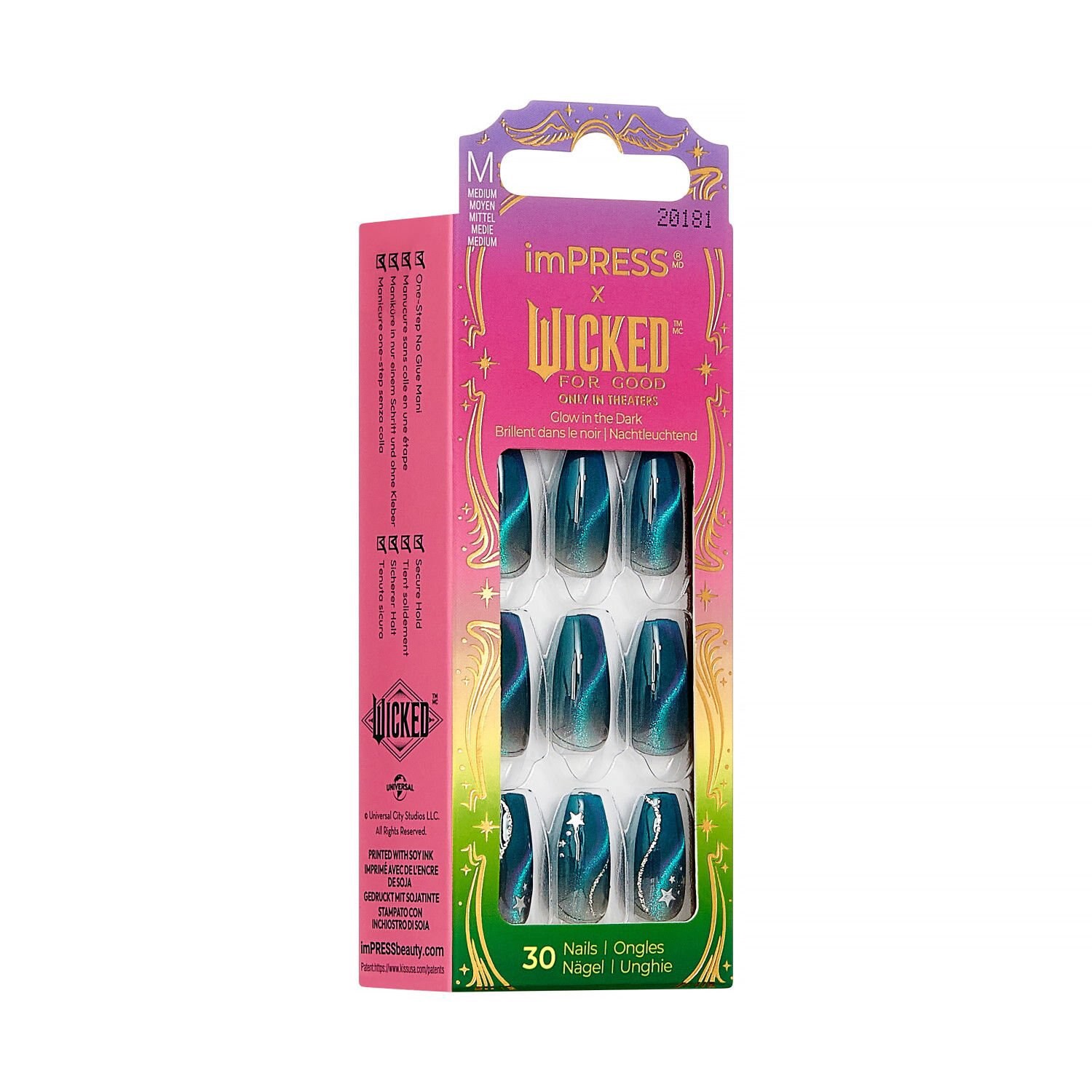 slide 3 of 6, Kiss Impress X Wicked, Unleash Your Magic, 1 ct