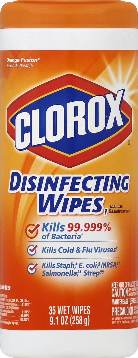 slide 3 of 6, Clorox Disinfecting Kitchen Wipes, 35 ct