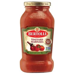 Bertollia Marinara With Burgundy Wine Pasta Sauce 24 Oz