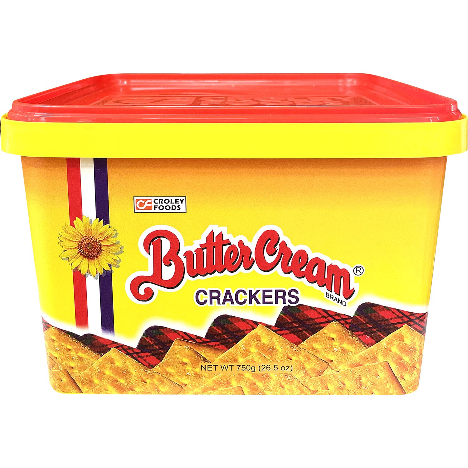 slide 1 of 1, Sunflower Cracker Tub Butter, 26.5 oz