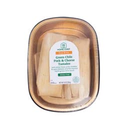 Home Chef Green Chile Pork & Cheese Tamales