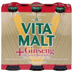Vita Malt Malt Beverage, Non-Alcoholic, Plus+