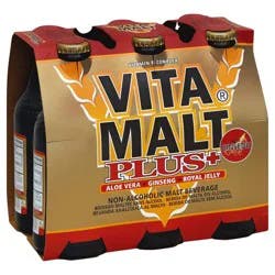 Vita Malt Malt Beverage, Non-Alcoholic, Plus+