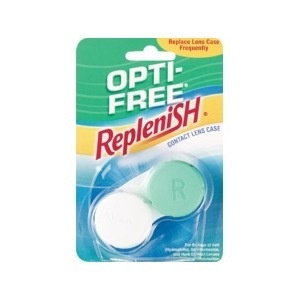 slide 1 of 1, Opti-Free Contact Lens Case, 1 ct