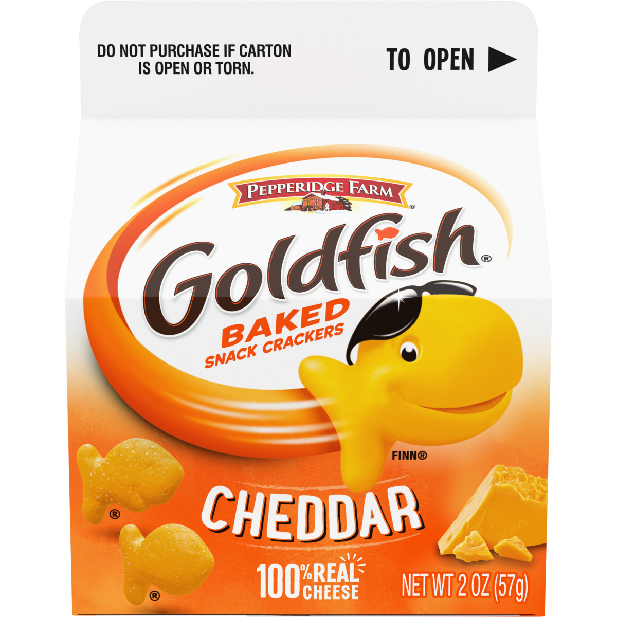 slide 1 of 8, Pepperidge Farm Goldfish Cheddar Baked Snack Crackers Fun Holiday Colors, 2 oz