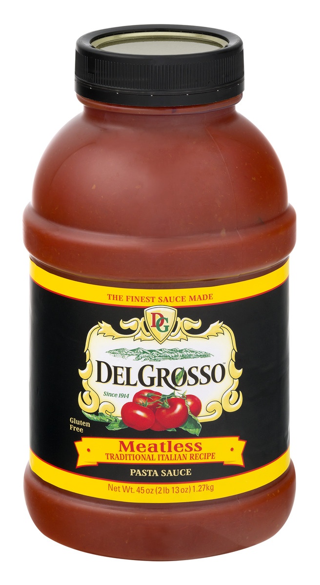 slide 1 of 1, DelGrosso Del Grosso Sauce Meatless, 45 oz