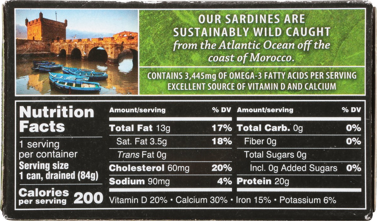 slide 7 of 10, Crown Prince Lightly Smoked Sardines in Oil, 4.25 oz