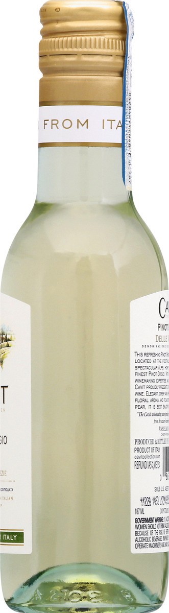 slide 8 of 11, Cavit Pinot Grigio, 748 ml
