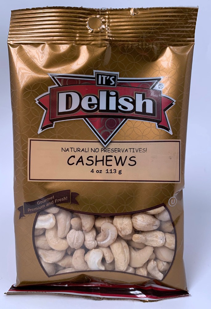 slide 2 of 2, It's Delish Cashews - 4 oz, 4 oz