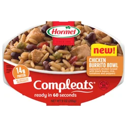 Hormel Compleats Chicken Burrito Bowl 9 oz
