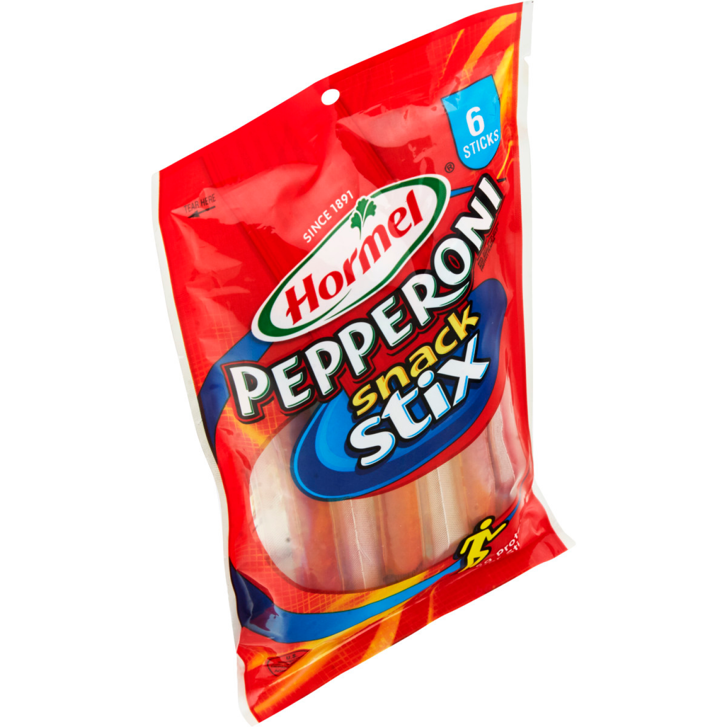 slide 2 of 4, Hormel Pepperoni Snack Stix 6 Sticks, 6 ct