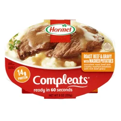 Hormel COMPLEATS Roast Beef & Gravy With Mashed Potatoes