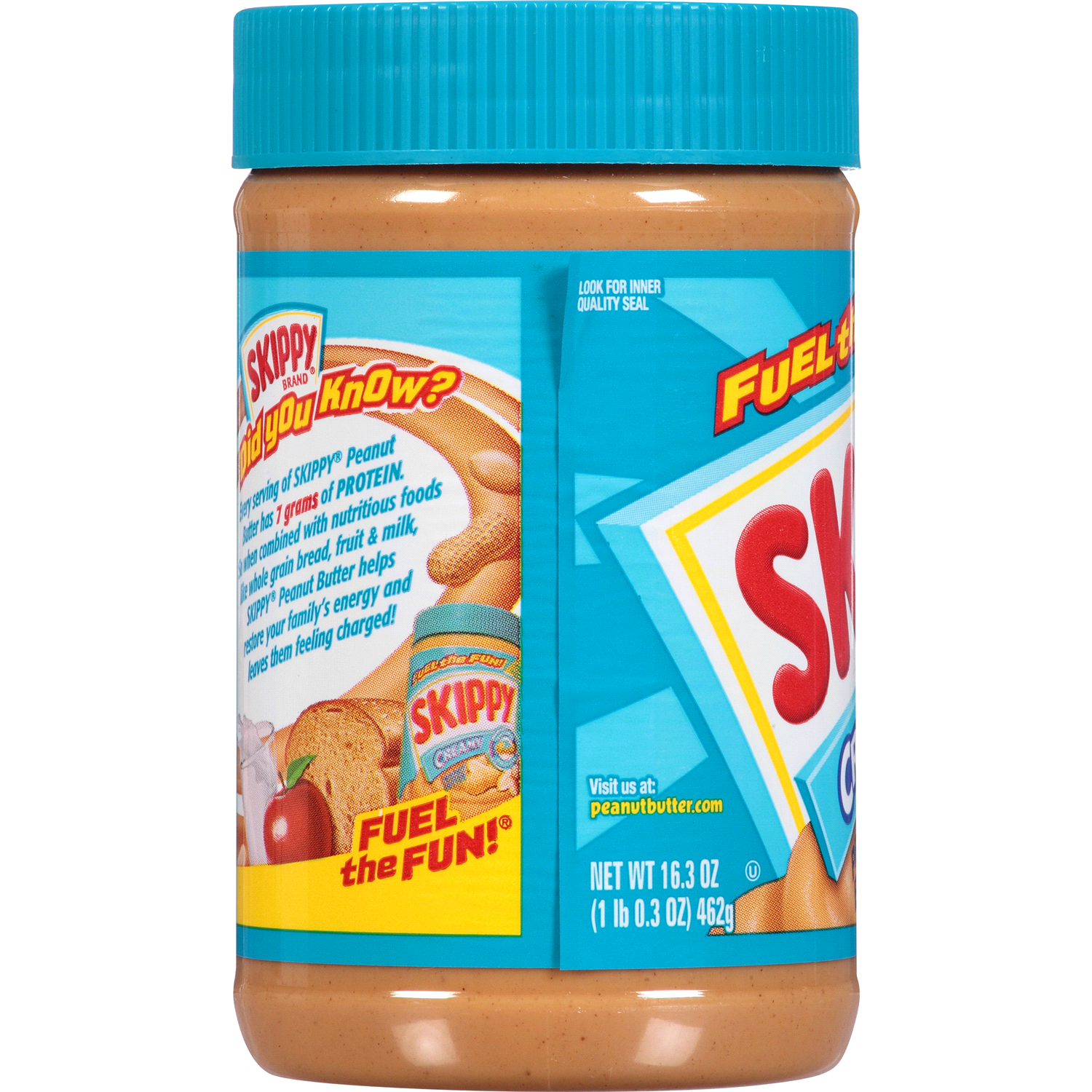 slide 2 of 4, Skippy Creamy Peanut Butter 16.3 oz, 16.3 oz