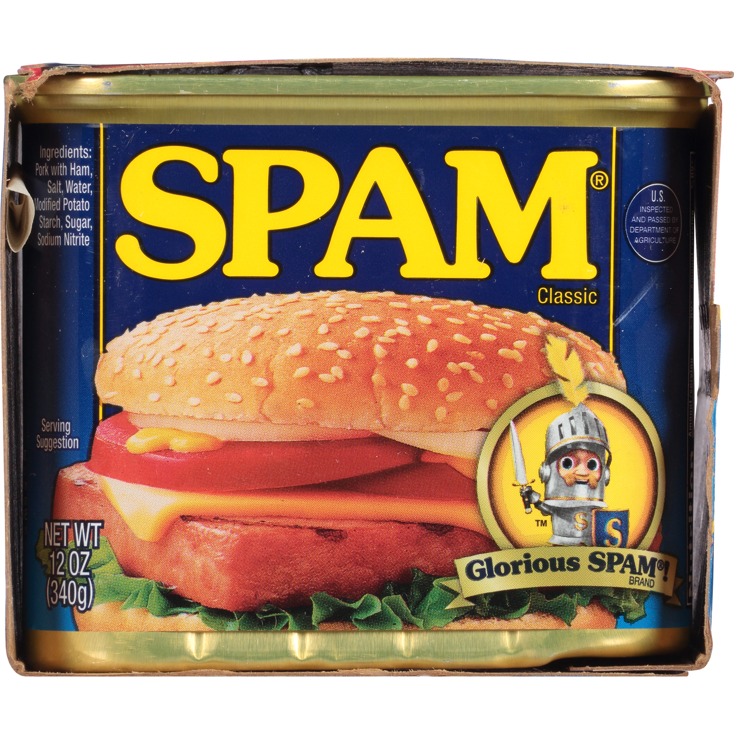 slide 2 of 4, SPAM Classic Luncheon Meat 12 Ounce Cans, 2 Pack, 24 oz