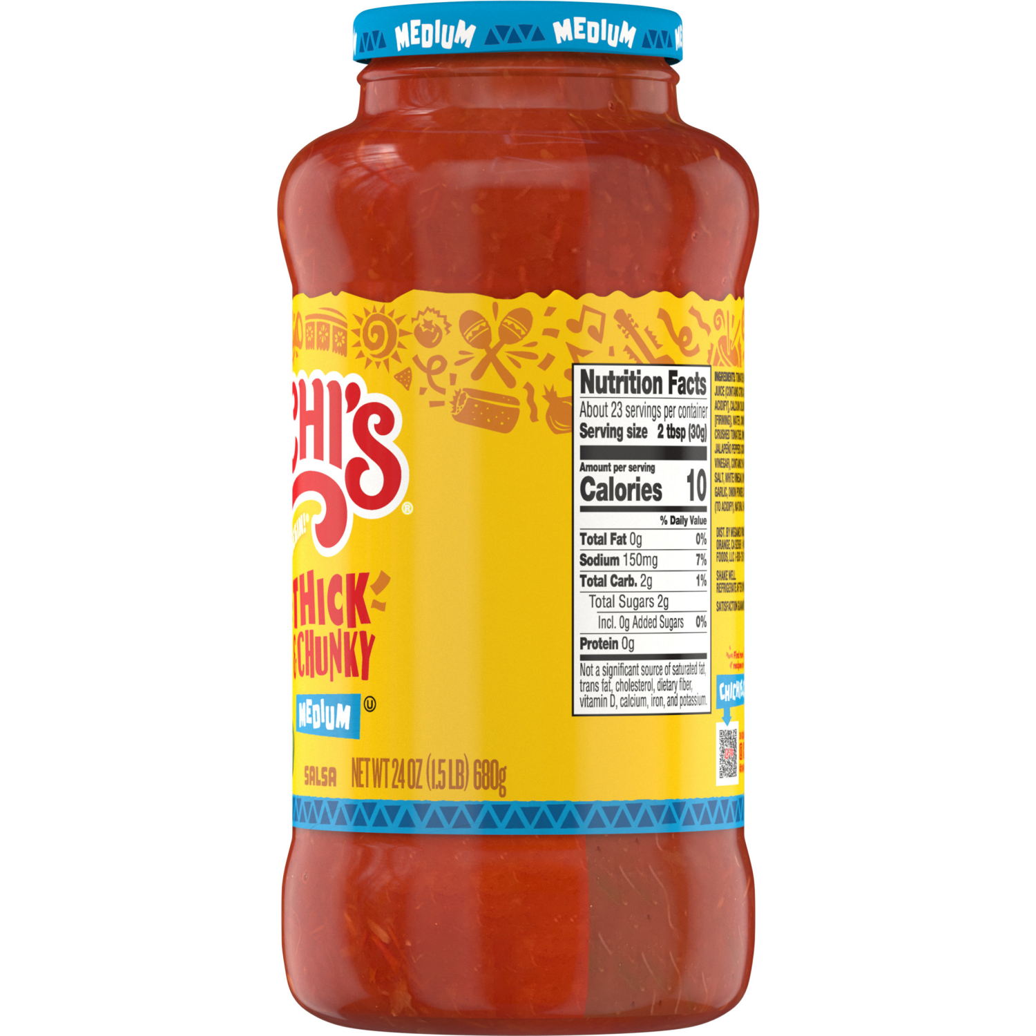 slide 4 of 6, Chi-Chi's Medium Thick & Chunky Salsa 24 oz, 24 oz