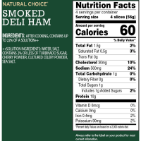 slide 16 of 25, Hormel Natural Choice Smoked Deli Ham, 8 oz, 8 oz