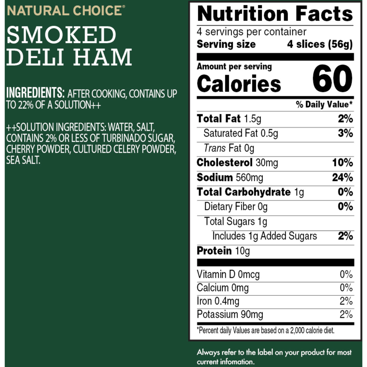 slide 4 of 25, Hormel Natural Choice Smoked Deli Ham, 8 oz, 8 oz