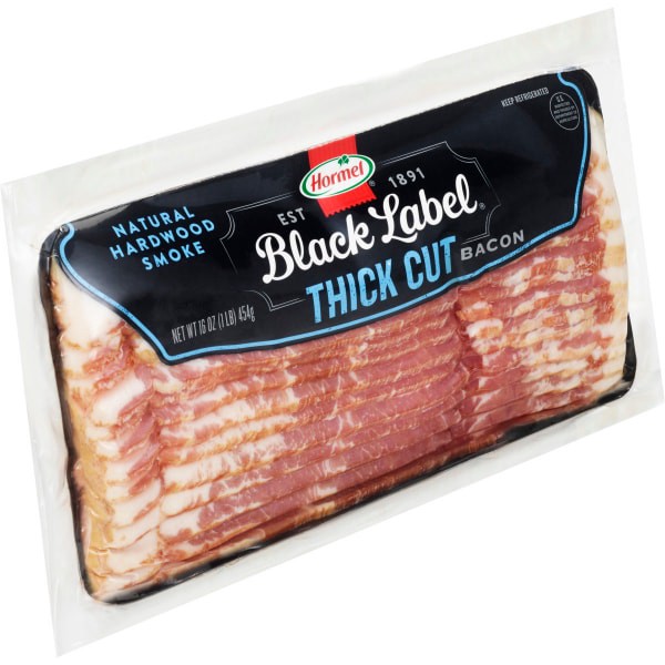 slide 4 of 29, Hormel Black Label Bacon Thick Sliced, 16 oz