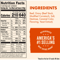slide 6 of 29, Hormel Square Table Slow Simmered Beef Tips & Gravy, 15 oz, 15 oz