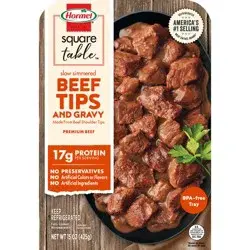 Hormel Square Table Slow Simmered Beef Tips & Gravy