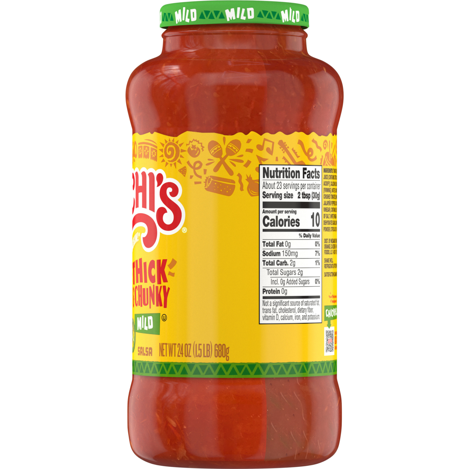 slide 3 of 5, Chi-Chi's Thick & Chunky Mild Salsa 24 oz, 24 oz
