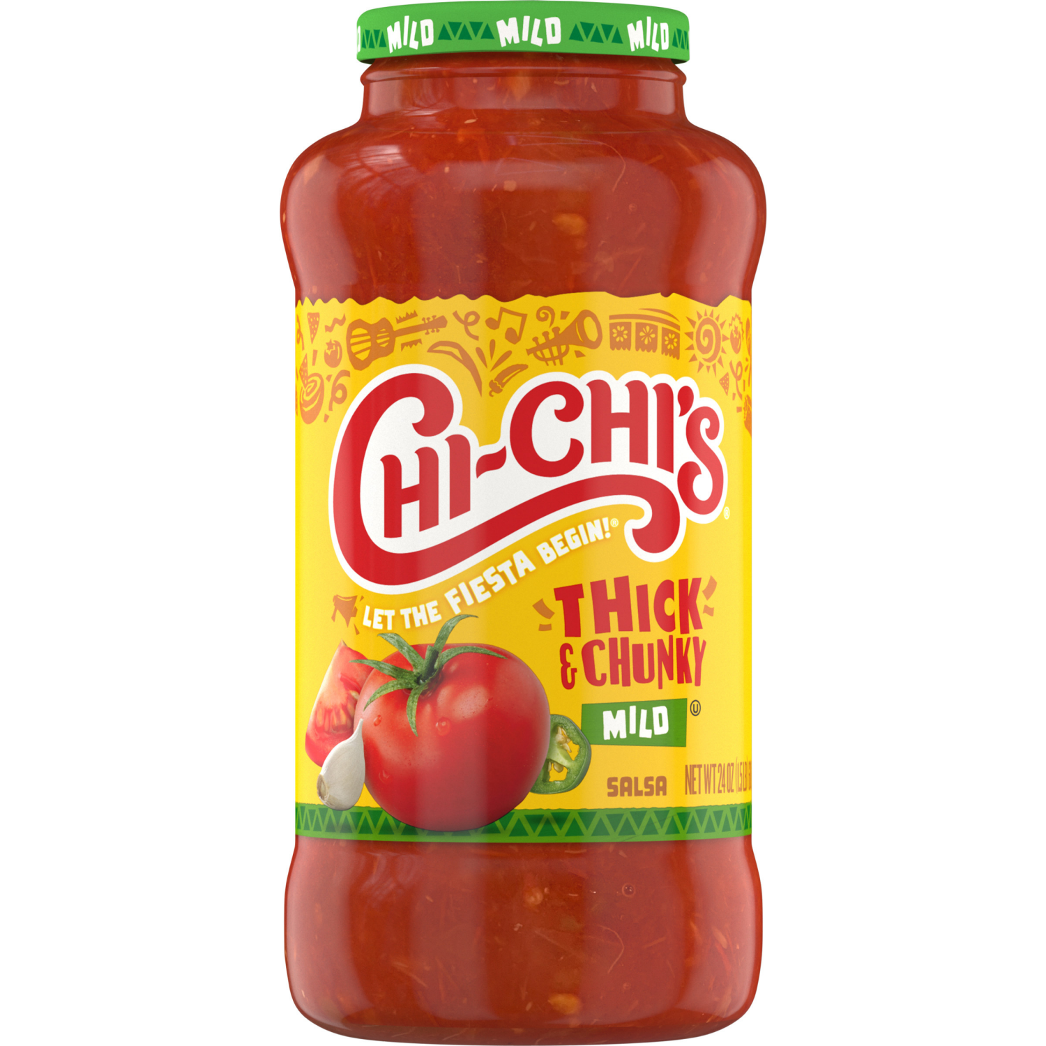 slide 1 of 5, Chi-Chi's Thick & Chunky Mild Salsa 24 oz, 24 oz