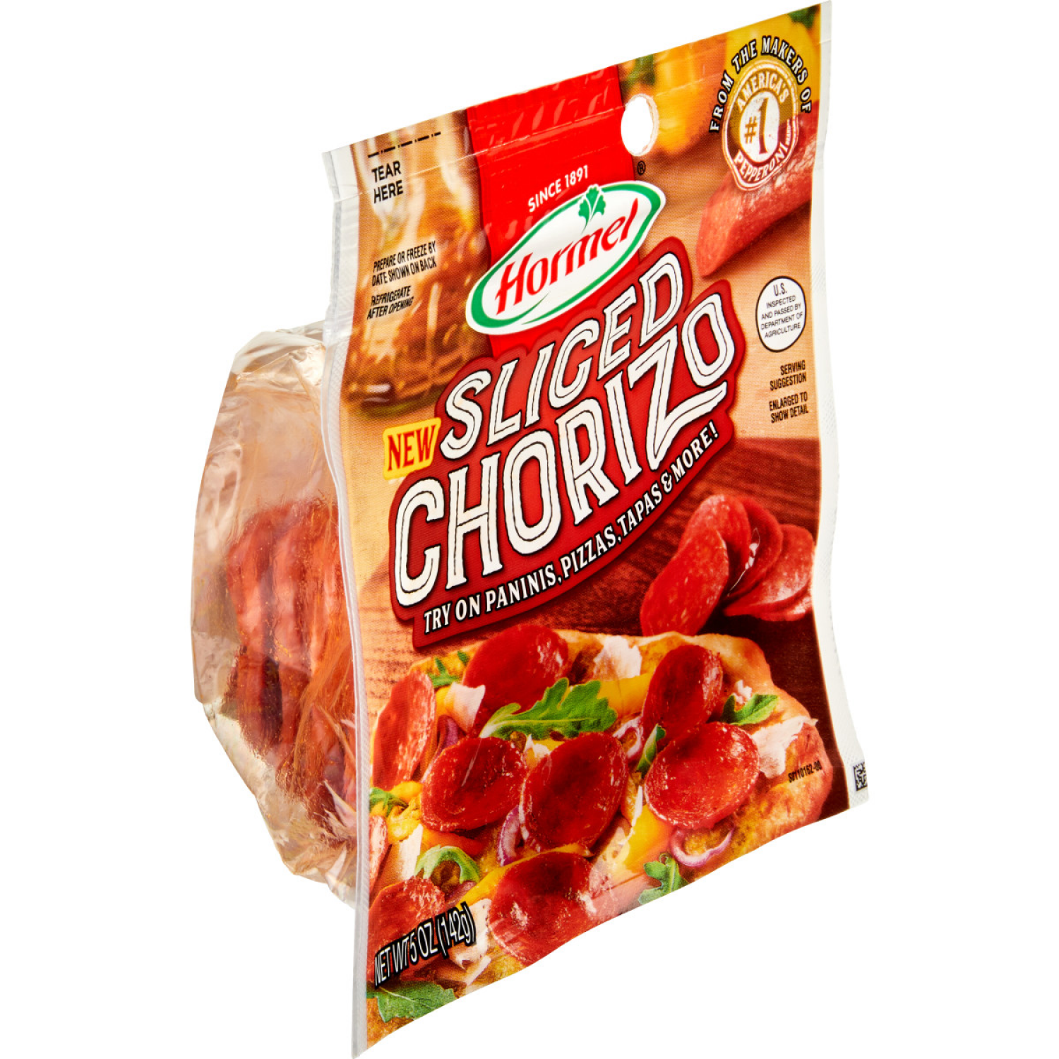 slide 2 of 4, Hormel Sliced Chorizo 5 oz, 5 oz