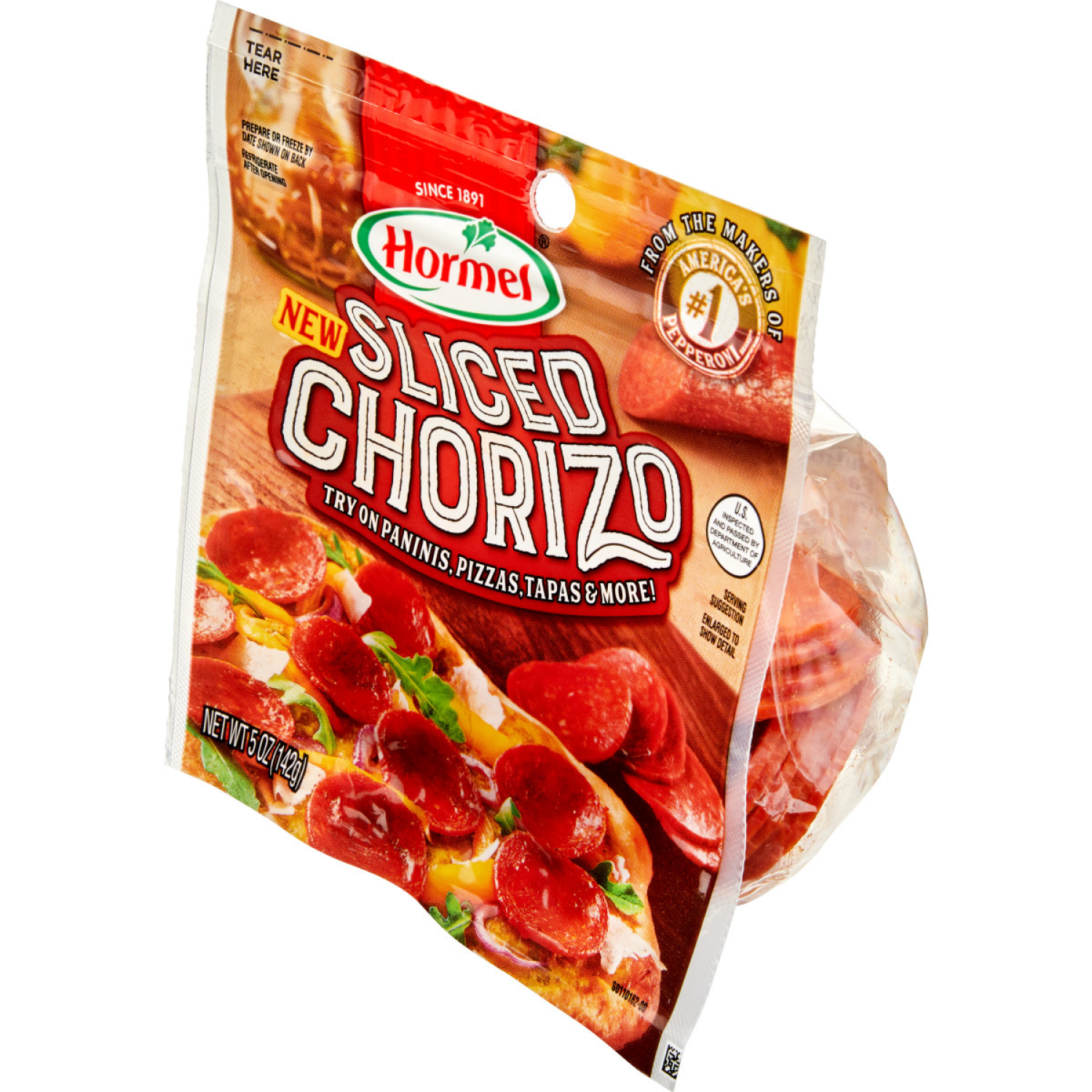 slide 3 of 4, Hormel Sliced Chorizo 5 oz, 5 oz