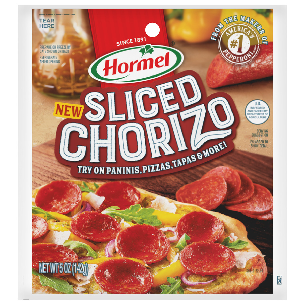 slide 1 of 21, Hormel Sliced Chorizo, 5 oz, 5 oz