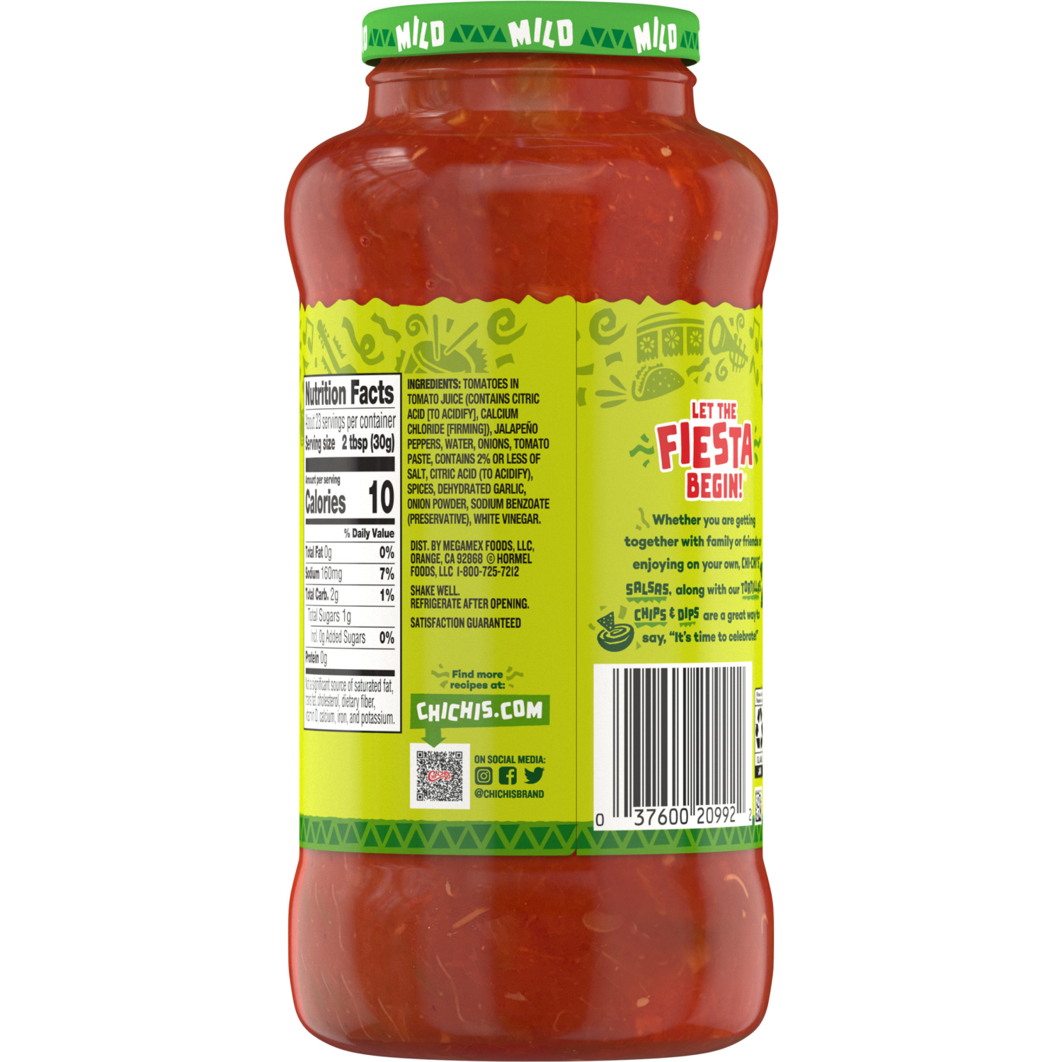 slide 2 of 6, Chi-Chi's Salsa 24 oz, 24 oz
