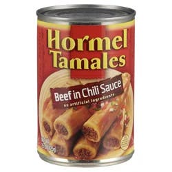 Hormel Beef Tamales In Chili Sauce