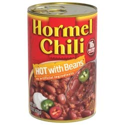 Hormel Hot with Beans Chili 15 oz