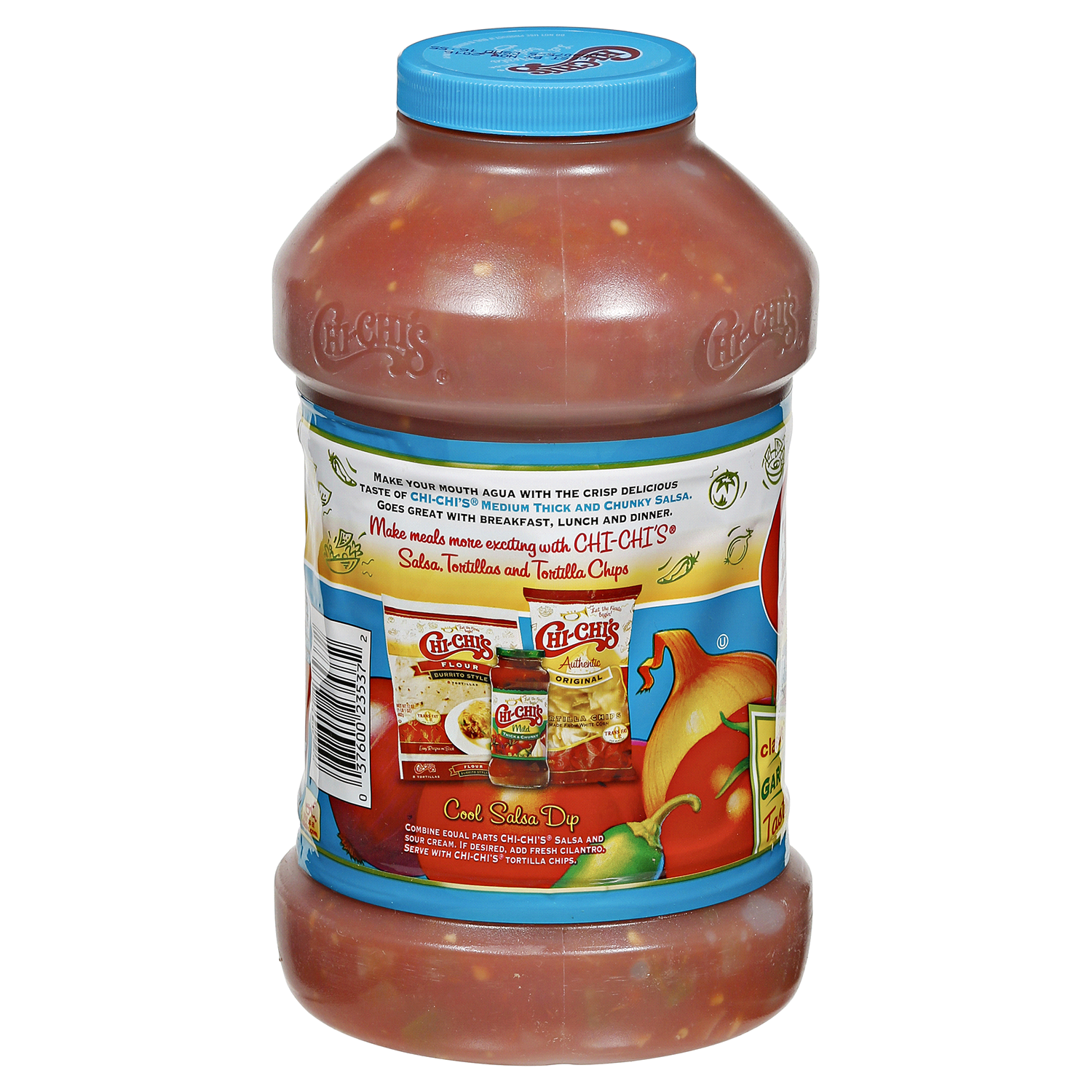 slide 2 of 2, Chi-Chi's Medium Thick & Chunky Salsa, 60 oz