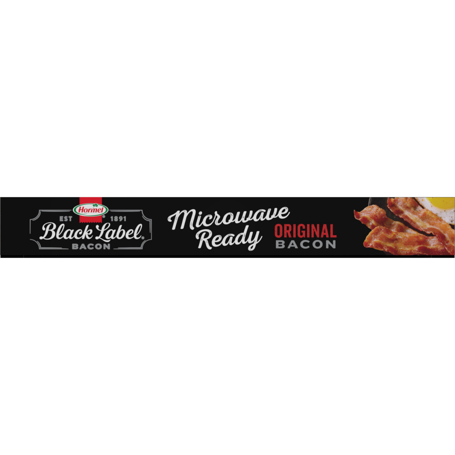 slide 3 of 8, HORMEL BLACK LABEL Microwave Ready Bacon, 12 oz