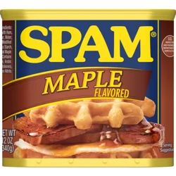 SPAM Maple Flavored Luncheon Meat 12 oz