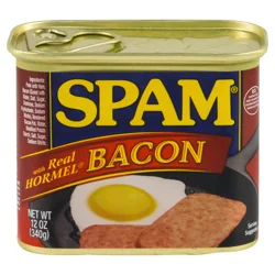 SPAM Bacon Canned Meat 12 oz