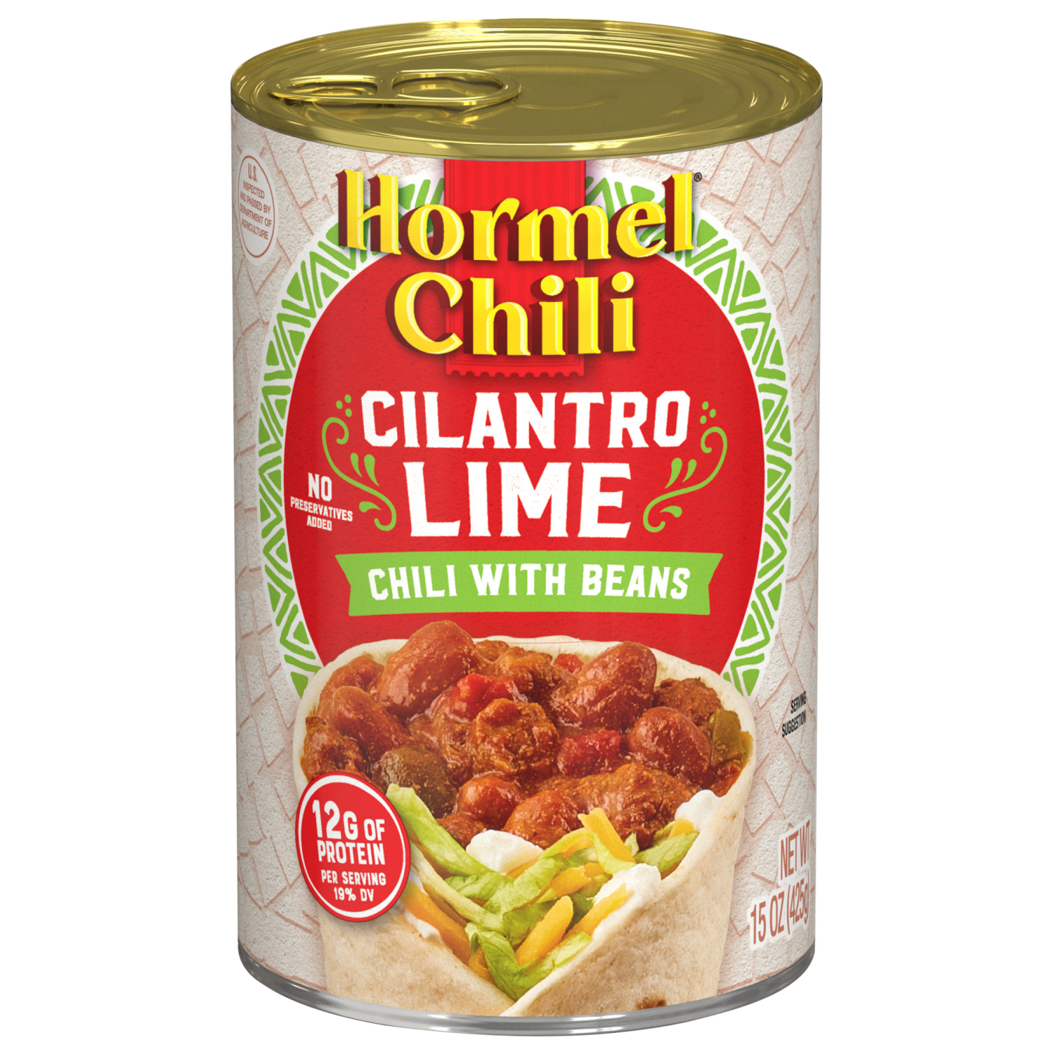 slide 1 of 8, Hormel HORMEL Cilantro Lime Chili with Beans 15oz, 15 oz