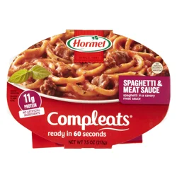 Hormel Compleats Spaghetti & Meat Sauce - 7.5 oz