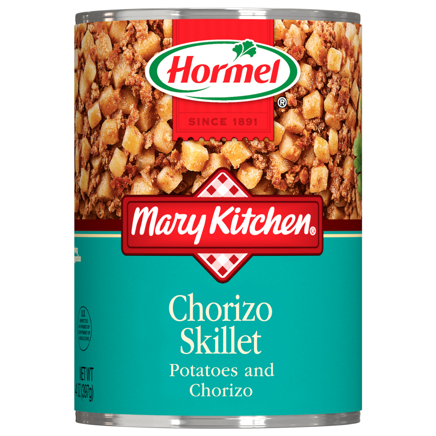 slide 1 of 3, HORMEL MARY KITCHEN Papas Con Chorizo, 14 oz