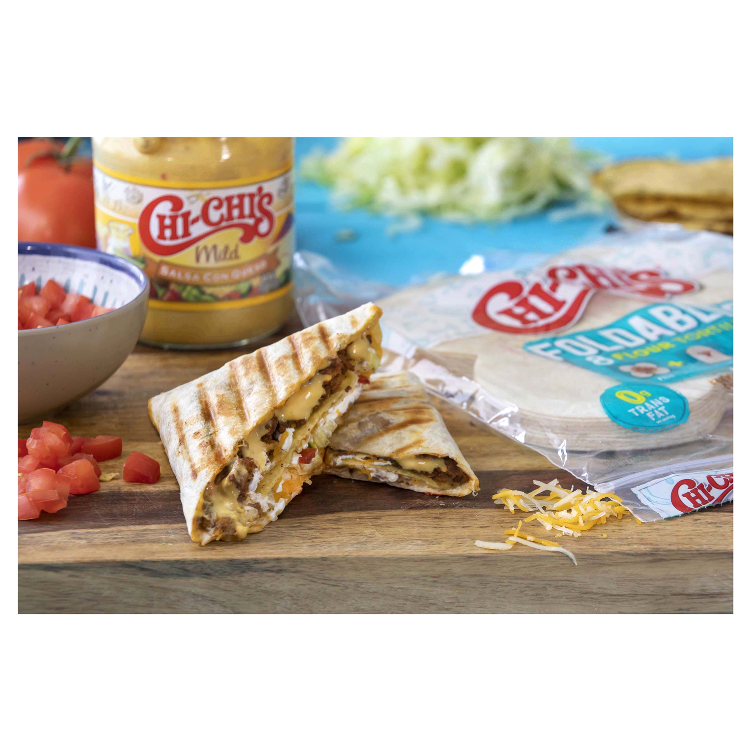 slide 4 of 5, CHI-CHI'S Salsa Con Queso Mild, 15 oz