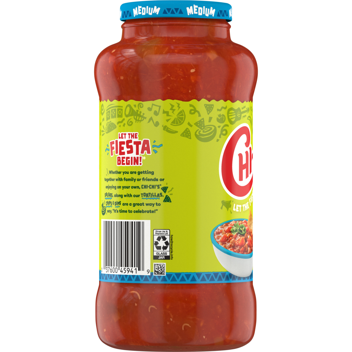 slide 2 of 3, CHI-CHI'S Salsa Medium, 24 oz