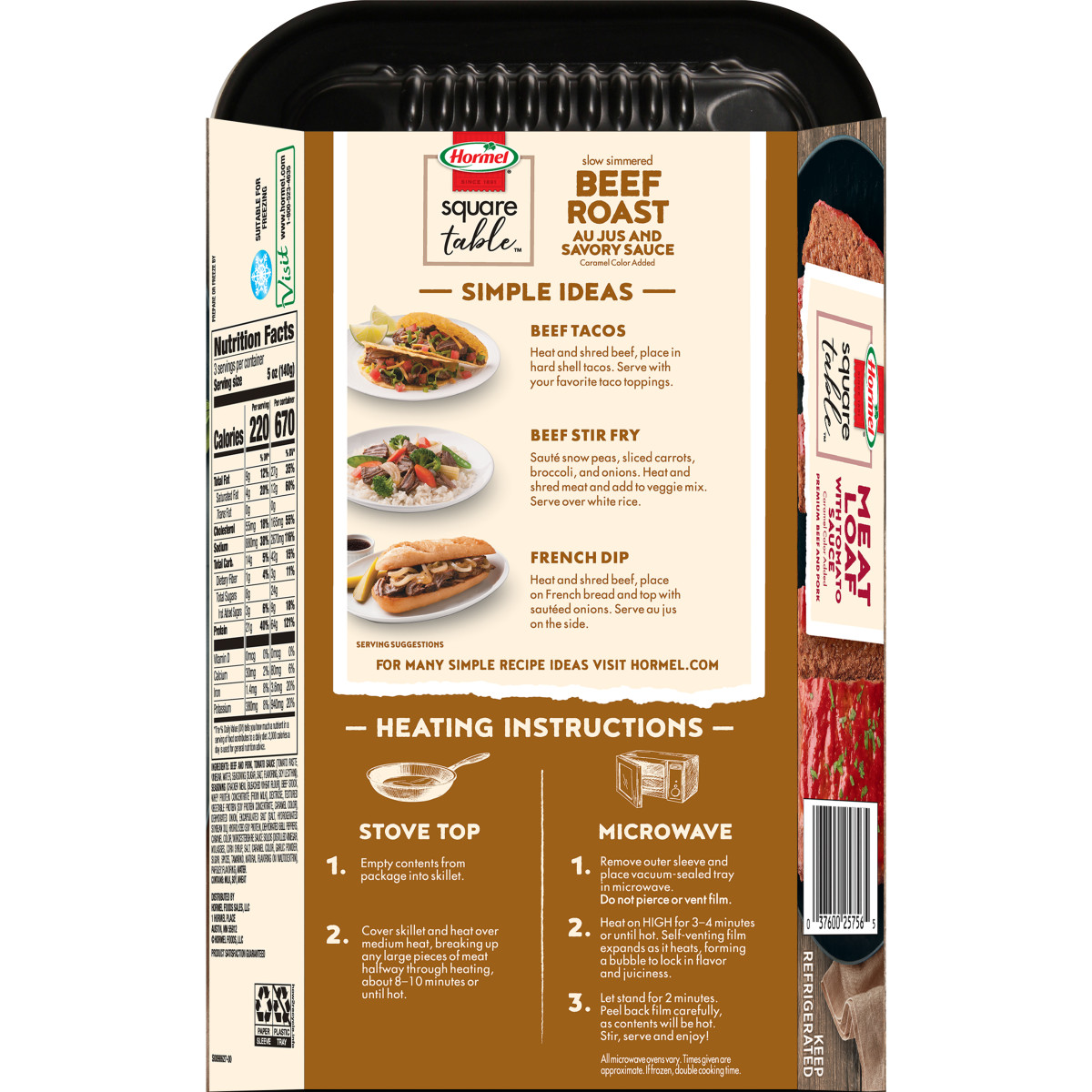 slide 5 of 29, Hormel HRML ALTEND BEEF ROAST 15OZ, 15 oz