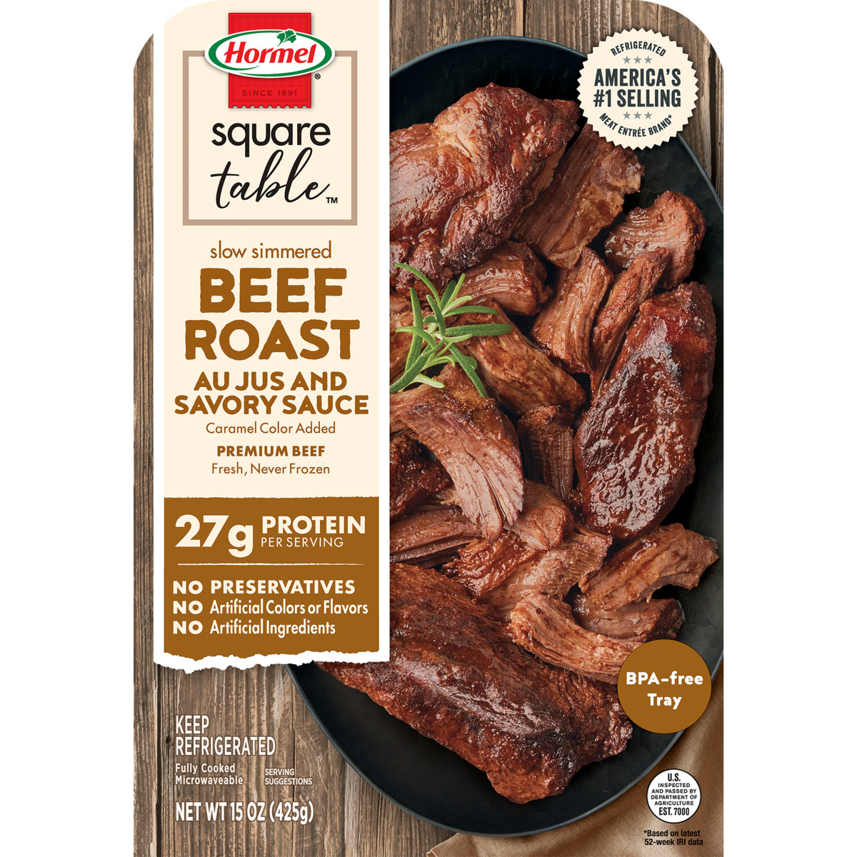 slide 1 of 29, Hormel HRML ALTEND BEEF ROAST 15OZ, 15 oz