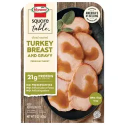 Hormel Square Table Sliced Roast Turkey Breast & Gravy