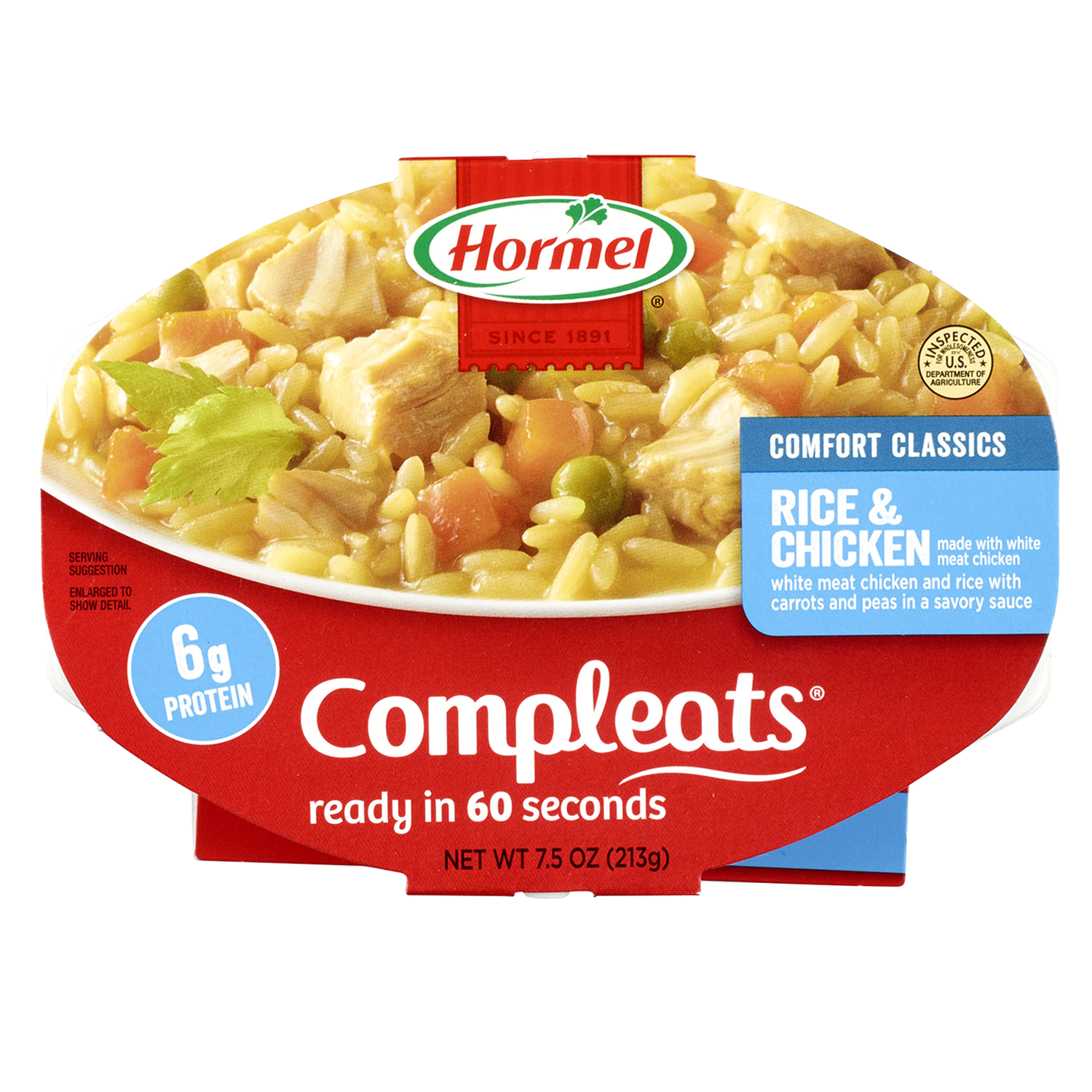 slide 1 of 2, Hormel Compleats Rice & Chicken, 7.5 oz